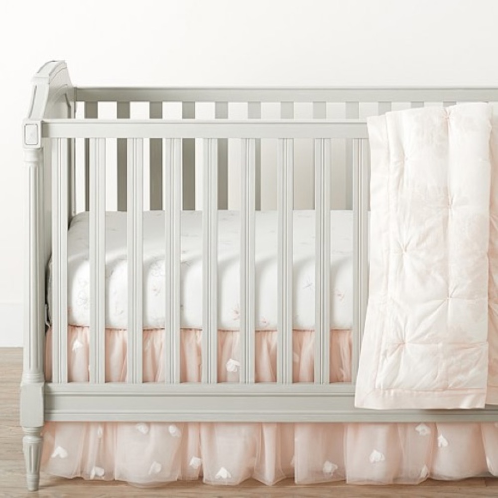 Pottery barn kids sateen quilt Monique Lhuillier